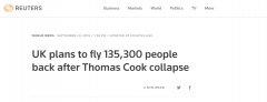英國民航局:安排航班將滯留海外的13.53萬人接回-上海空運(yùn)
