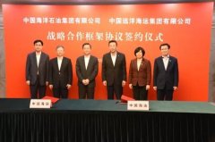 國(guó)際快遞價(jià)格查詢-中遠(yuǎn)海運(yùn)與中國(guó)海油簽署戰(zhàn)略合作框架協(xié)議