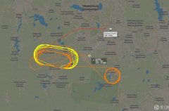香港空運公司-俄羅斯一客機起飛后發生故障返航 空中盤旋3小時繞30圈落地