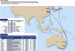 阿聯(lián)酋空運-美國總統(tǒng)輪船推出中澳航線三
