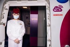  卡塔爾航空在其樞紐機場哈馬德國際機場（HIA）實施嚴格的清潔消毒程序
-辛辛